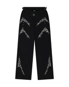 Princess knight black armored sweatpants
