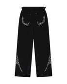 Princess knight black armored sweatpants