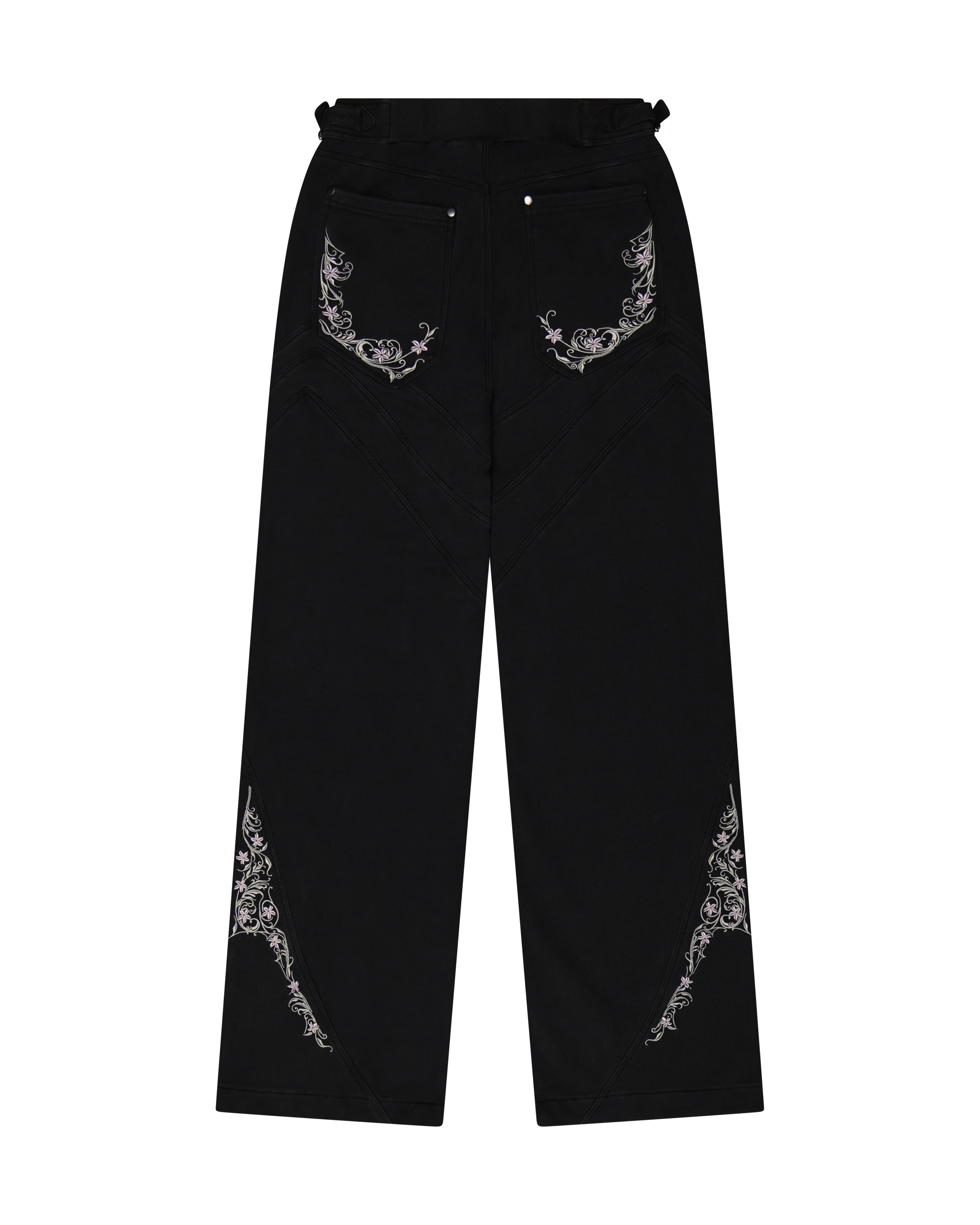 Princess knight black armored sweatpants