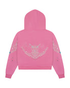 Princess knight pink armored hoodie 