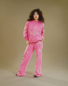 princes knight pink armored sweatpants
