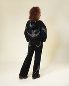 Princess knight black armored sweatpants