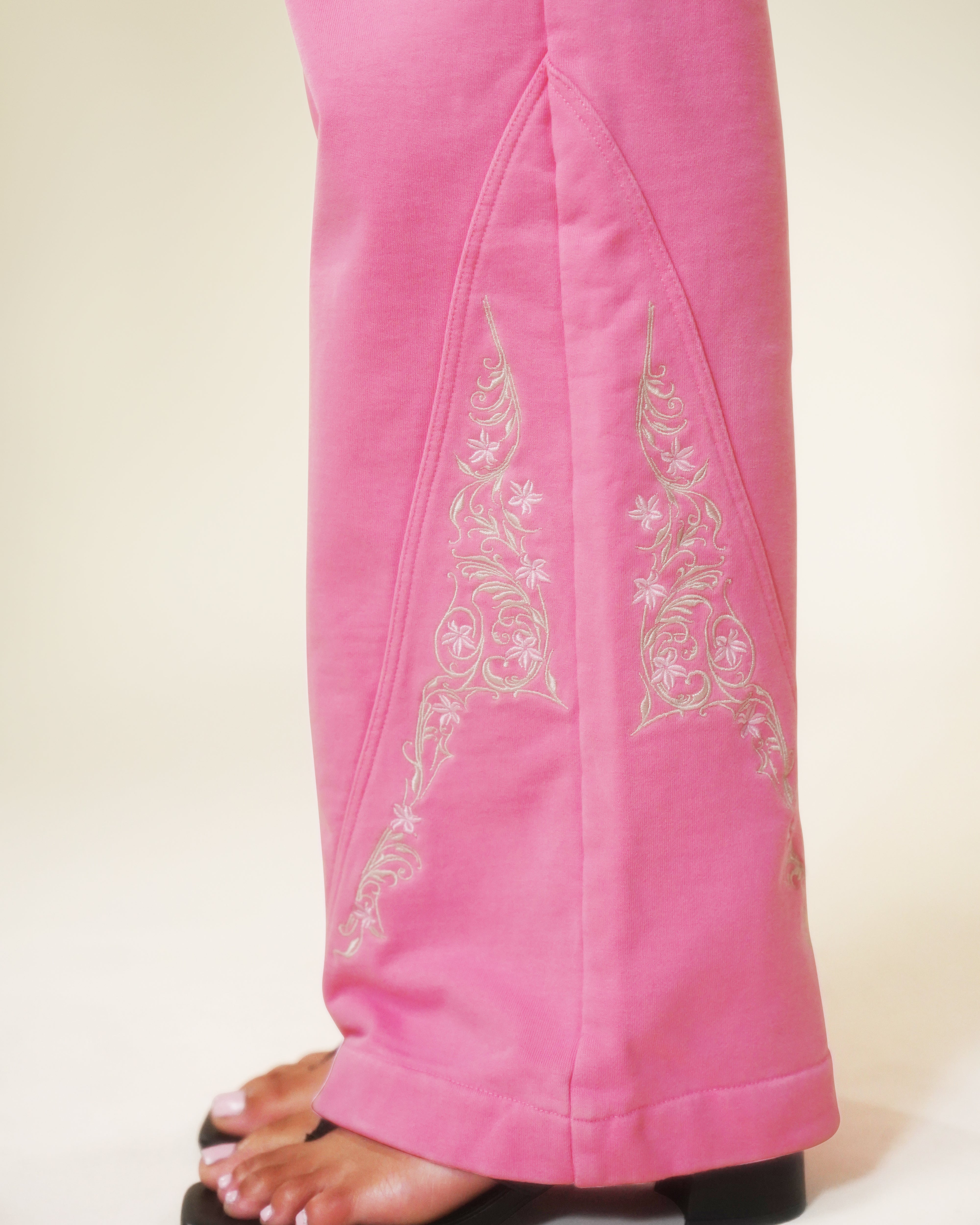 princes knight pink armored sweatpants