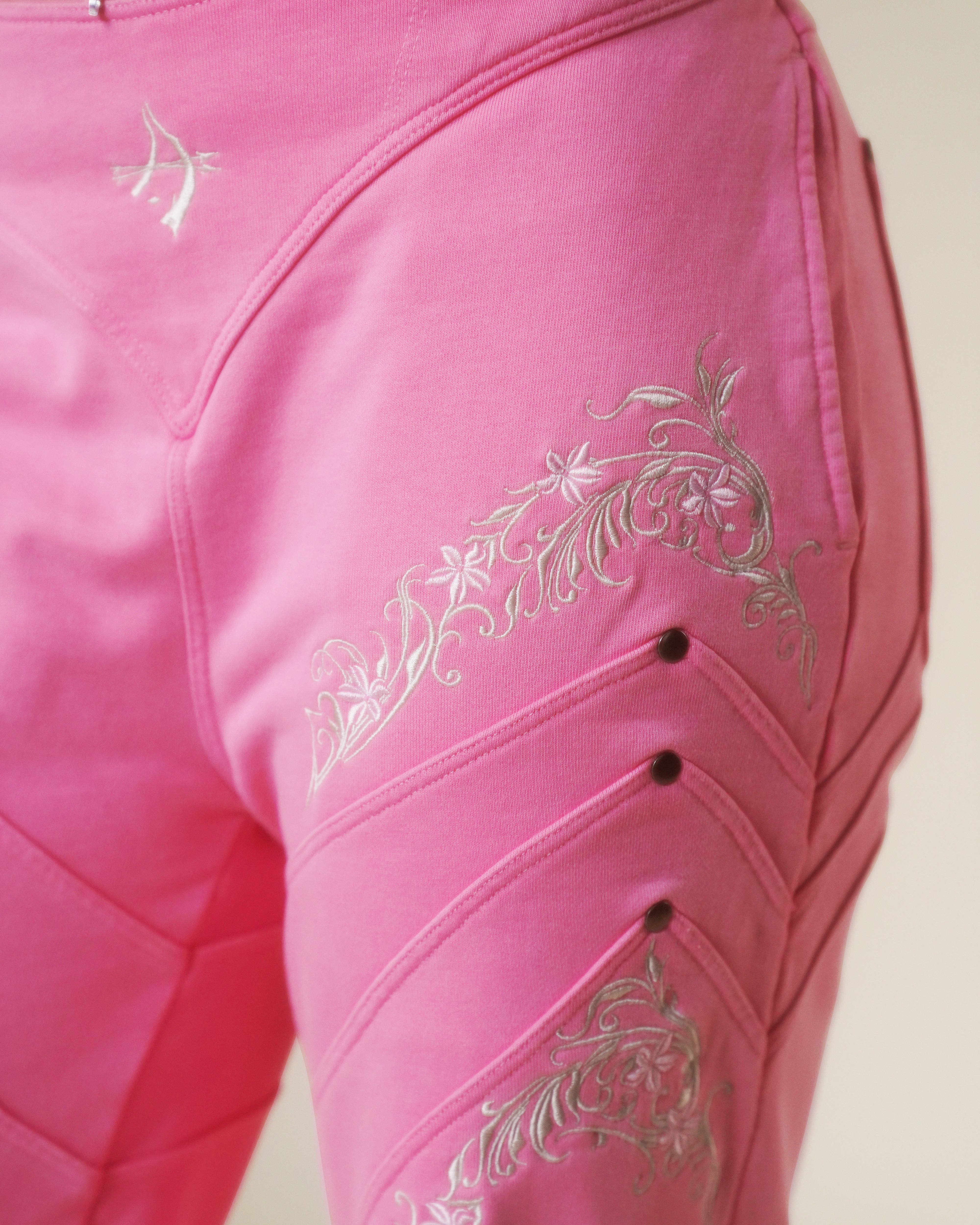 princes knight pink armored sweatpants