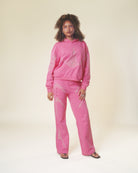 princes knight pink armored sweatpants