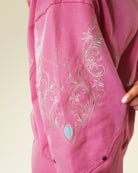 Princess knight pink armored hoodie 