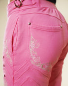 princes knight pink armored sweatpants