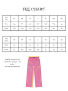 sweatpants size chart